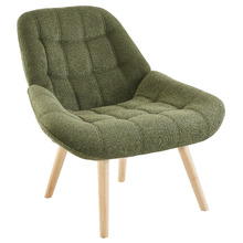 Brittany Rubberwood Accent Chair